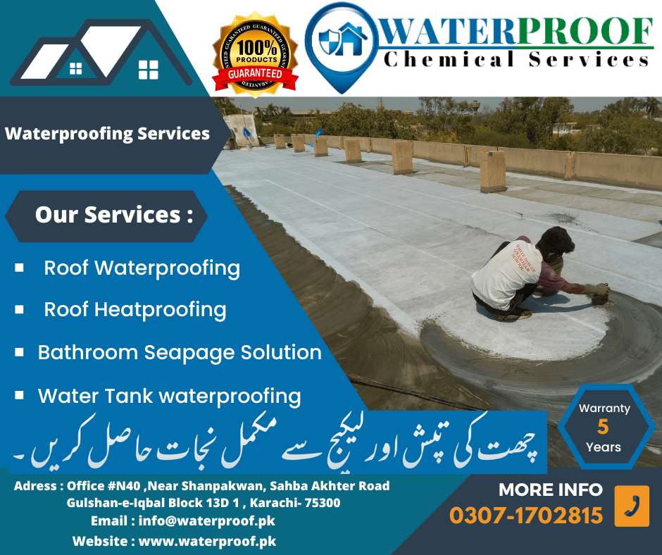 Waterproof.PK ( Roof Waterproofing Services )